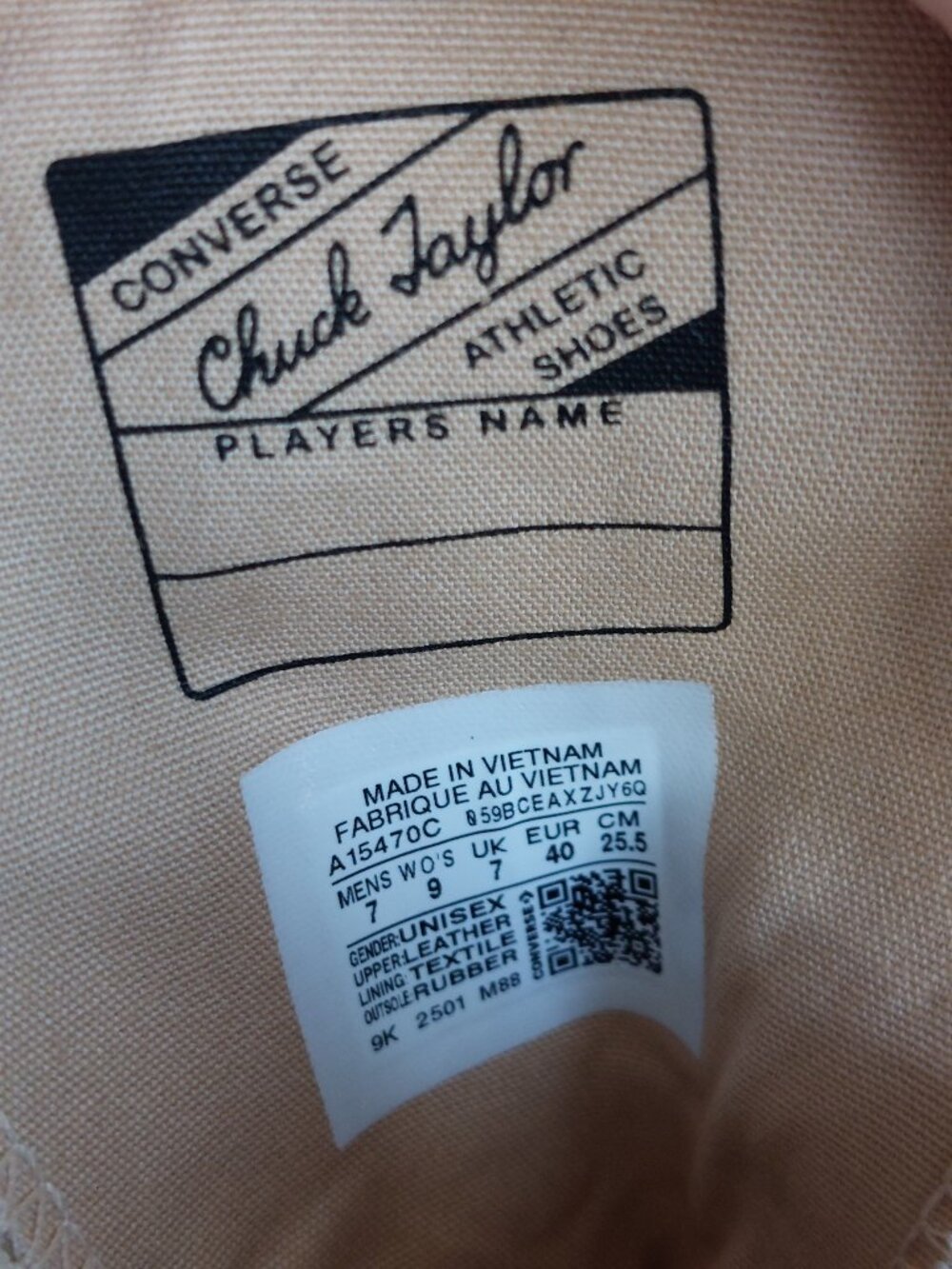 Converse De Luxe Heel Chuck 70 Western Glam - Picture 11 of 12